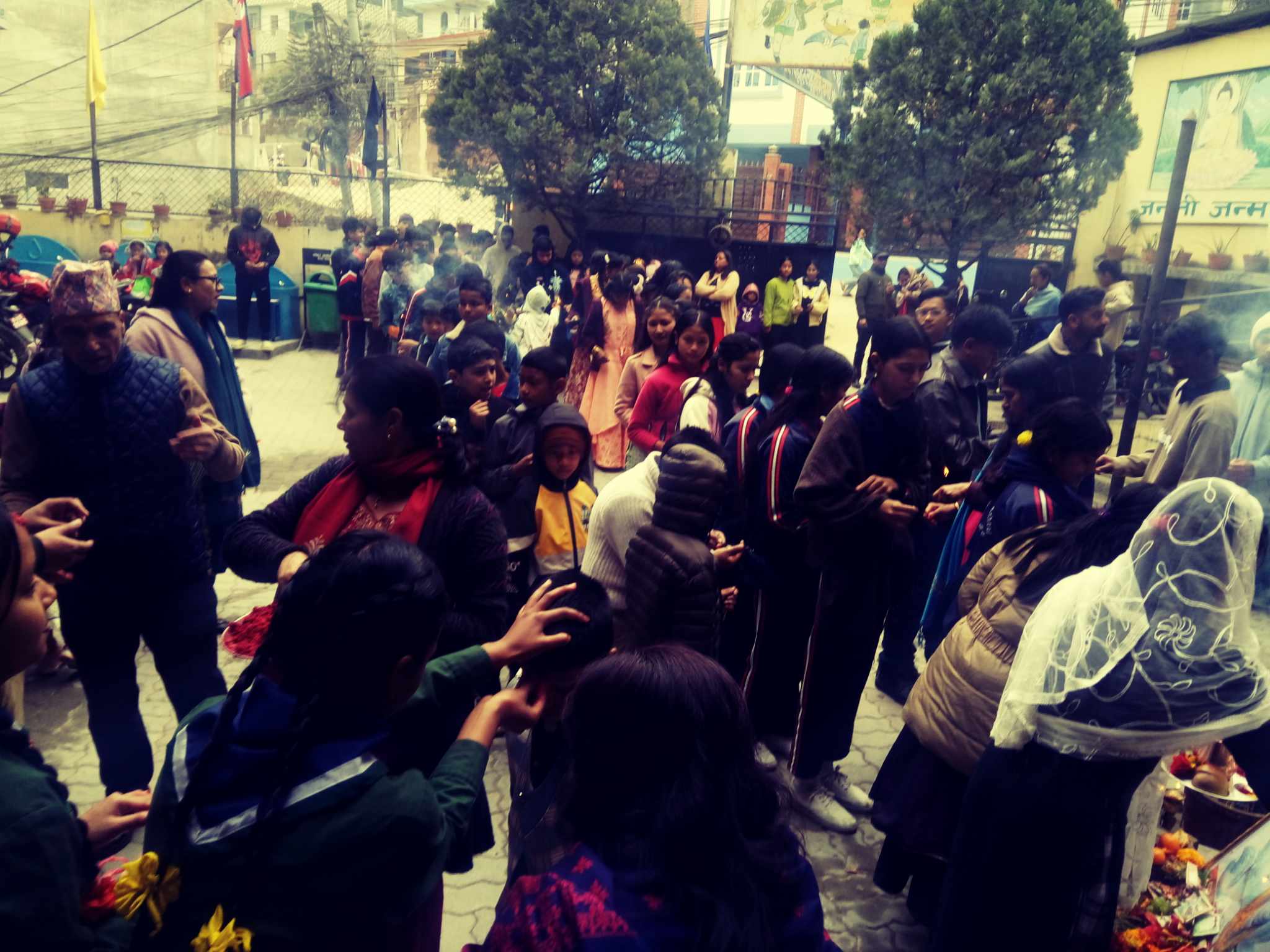 सरस्वती पूजा (वसन्त पञ्चमी) २०८० फागुन २ बुधवारको फोटो