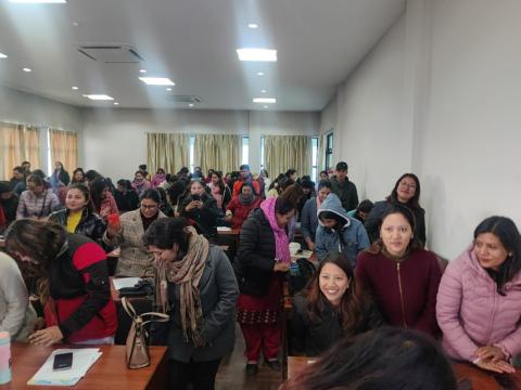 प्रिस्कुल ओलम्पिक अभिमुखीकरण कार्यक्रम २०८०।१०।१२ मा शितला मा.वि.को सहभागिता 