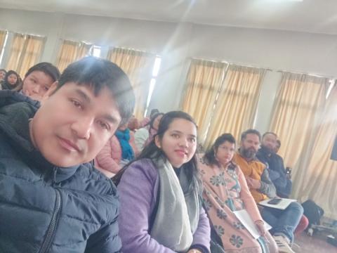 प्रिस्कुल ओलम्पिक अभिमुखीकरण कार्यक्रम २०८०।१०।१२ मा शितला मा.वि.को सहभागिता 