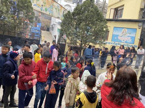 सरस्वती पूजा (वसन्त पञ्चमी) २०८० फागुन २ बुधवारको फोटो