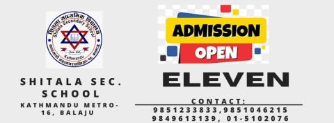 Admission Notice